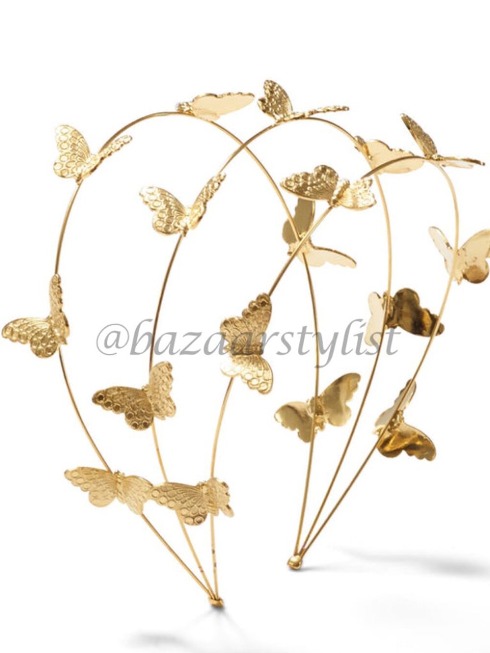 WANTED- LELET NY Celeste 3 Band Headband with Butterflies